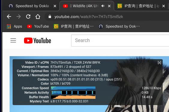 [疑问]  甲骨文开通IPv6上网代理速度能不能快点？？求科普