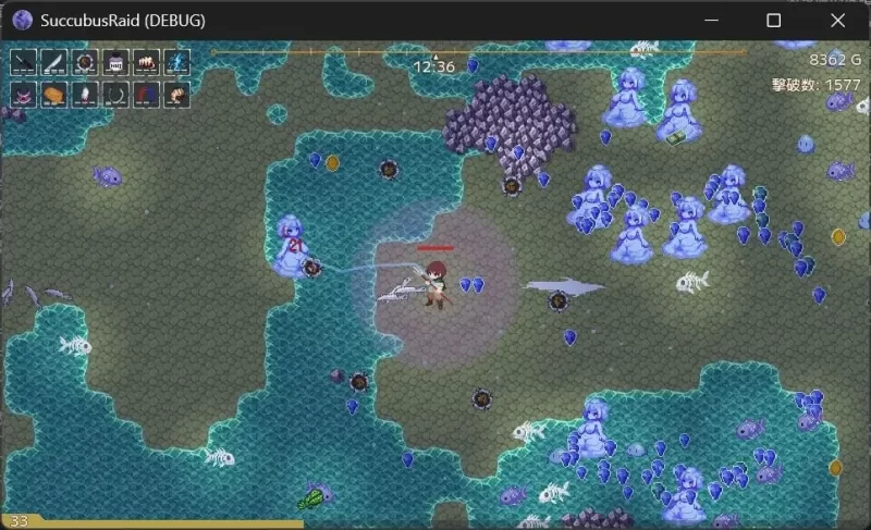 H版吸血鬼幸存者 魅魔侵袭 Succubus Raid v1.10 安卓端 AI汉化版 预览图